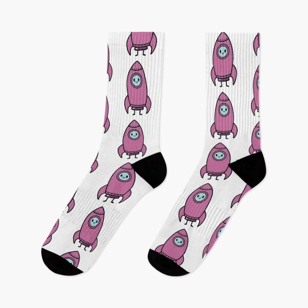 Item preview, Cute Smiling Space Rocket designed and sold by TheLoudArtist.