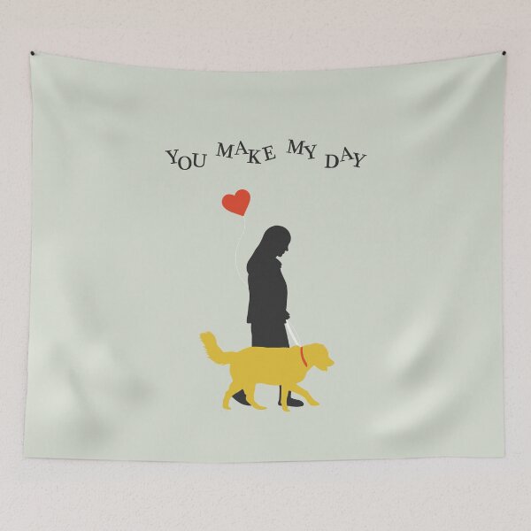 Item preview, Walk with a dog designed and sold by ElliesJourney.