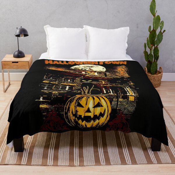 Item preview, Magical Vintage Spooky Town Halloween Pumpkin Village designed and sold by MayInDependen.