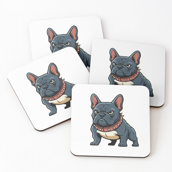 Item preview, French bulldog defending his master designed and sold by Studio Yvonne .