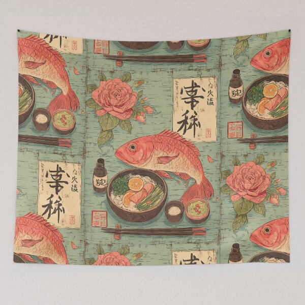 Item preview, Delicious Japanese Culinary Art designed and sold by bapupa.
