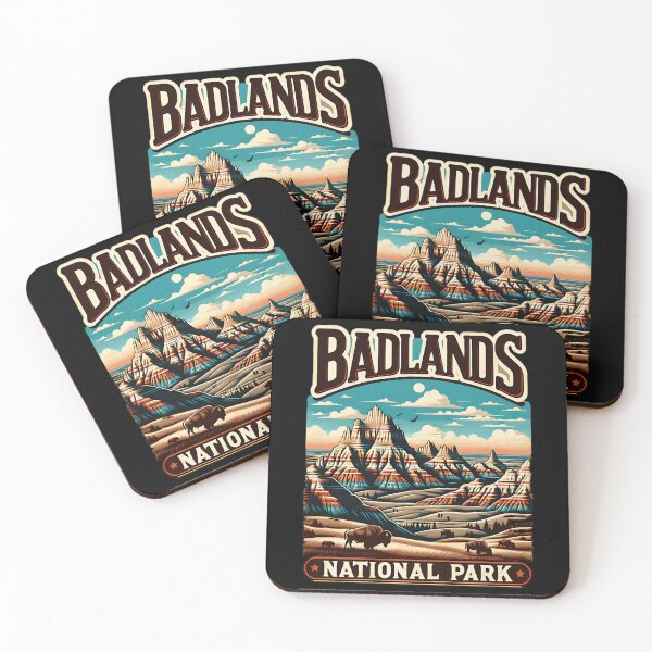 Item preview, Adventure South Park Badlands Landscape National Dakota designed and sold by MooreTaylorArt.