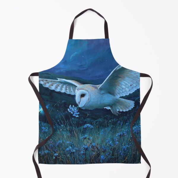 Item preview, Barn Owl With Lavender and Sprite designed and sold by thewandswant.