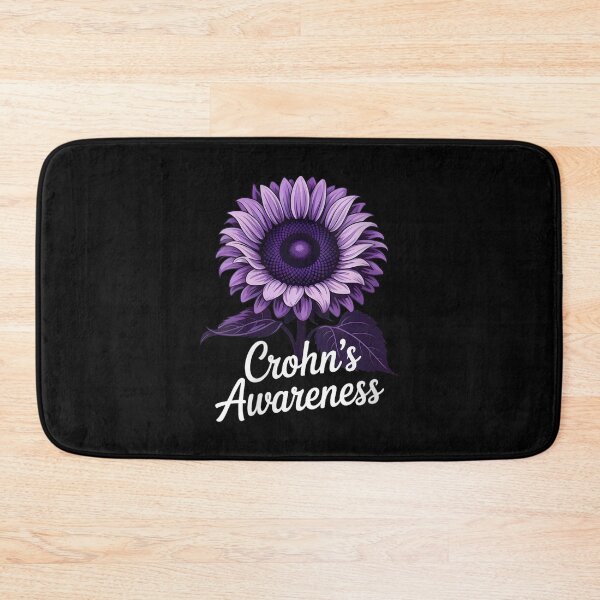 Item preview, Womens Purple Sunflower Crohns Awareness V-Neck designed and sold by Peterknigh.