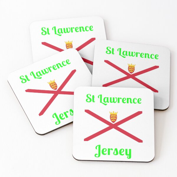 Item preview, St Lawrence Jersey - Stylish Prints, designed and sold by Fleetwood1994.