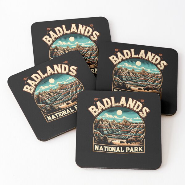 Item preview, National Badlands Adventure Dakota Landscape Park South designed and sold by MooreTaylorArt.