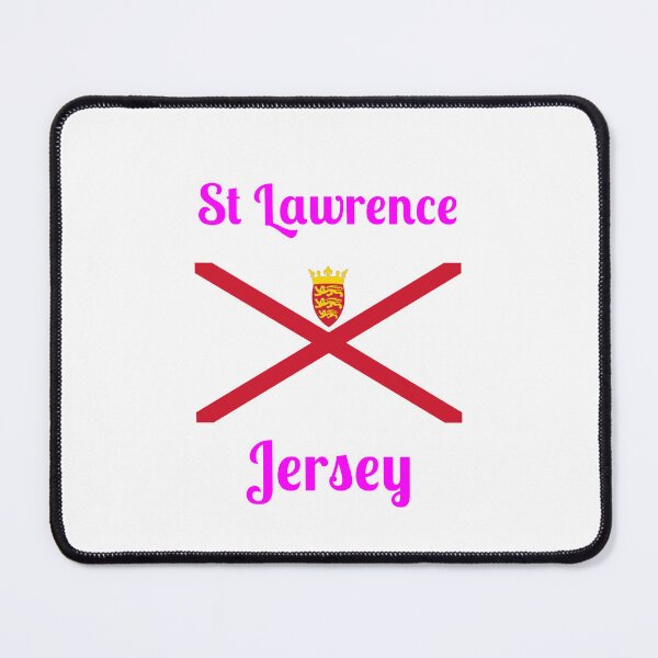 Item preview, St Lawrence Jersey - Stylish Prints, designed and sold by Fleetwood1994.