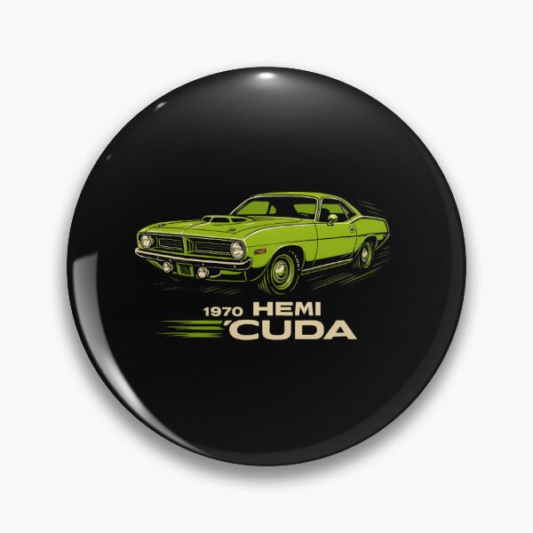 Artikelvorschau, 1970 Hemi Cuda Grünes Muscle-Car Power Tribut entworfen und verkauft von shifnycherylp.
