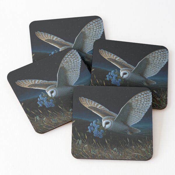 Item preview, Barn Owl With Lavender and Sprite,  designed and sold by thewandswant.
