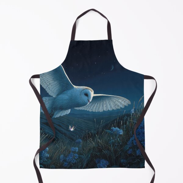 Item preview, Barn Owl With Lavender and Sprite, designed and sold by thewandswant.
