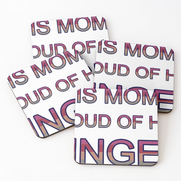 Item preview, This Mom Is Proud Of Her Singer Uplifting designed and sold by TheIconSmith.