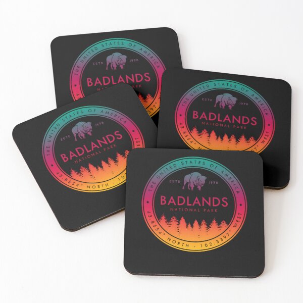 Item preview, National Landscape Badlands Park South Adventure Dakota designed and sold by MooreTaylorArt.