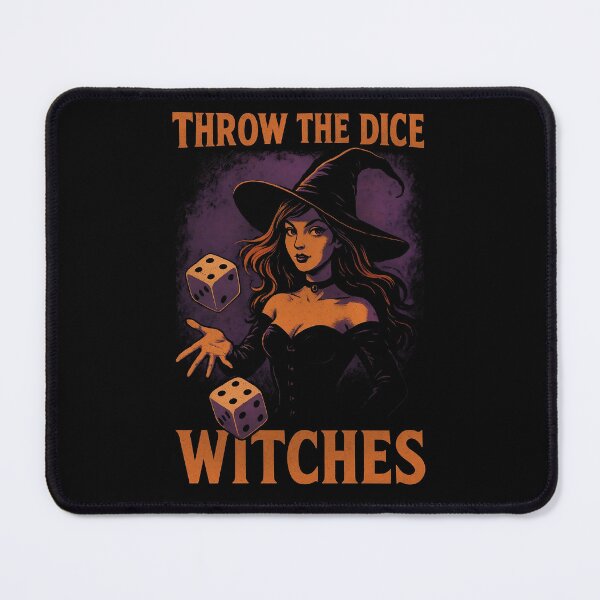 Item preview, Throw the Dice Witches, spooky vibes designed and sold by EdgeDrip.