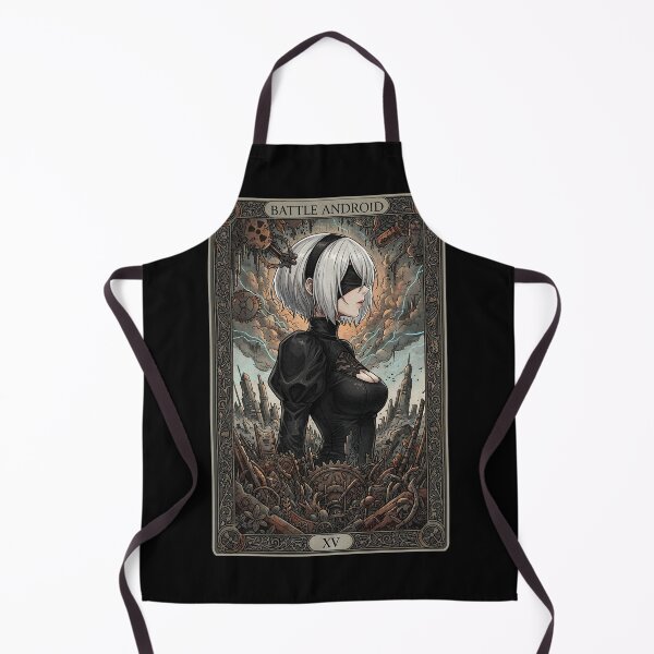 Item preview, 2B Tarot Card Style 2 designed and sold by MadShroomPrints.