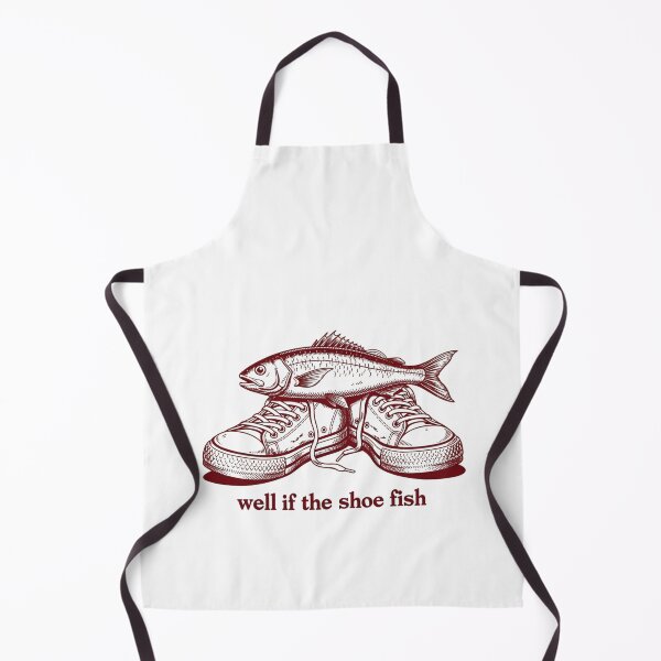 Item preview, Shoe Fish Cursed Y2K Tee Funny Bass Ironic Meme That Go Hard 90s Retro designed and sold by MotivaChic.