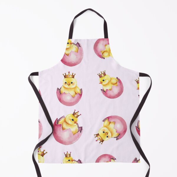 Item preview, Royal Spring Chick – Cute Crowned Baby Chick in Cherry Blossoms designed and sold by skysshobu.