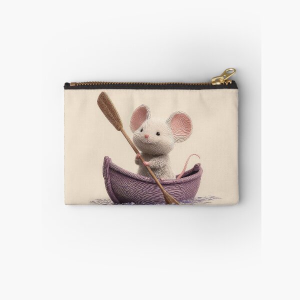 Item preview, Cute Mouse in a boat designed and sold by thewandswant.