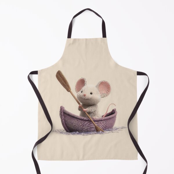 Item preview, Cute Mouse in a boat designed and sold by thewandswant.