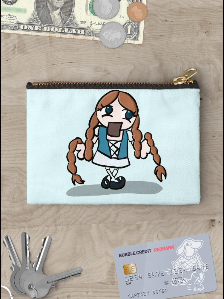 Thumbnail 3 of 4, Zipper Pouch, Braids designed and sold by RottenToothLtd.
