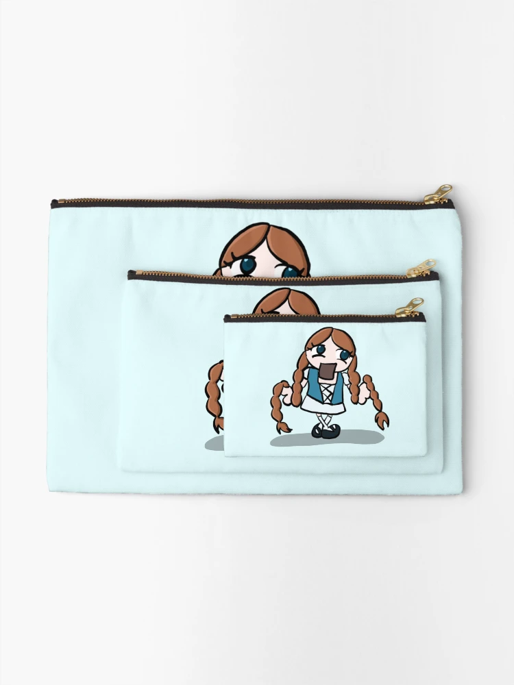 Thumbnail 2 of 4, Zipper Pouch, Braids designed and sold by RottenToothLtd.