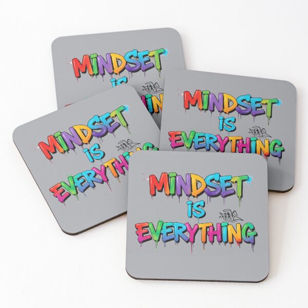Item preview, Mindset is Everything Motivational Quote Design designed and sold by MofazStyle.
