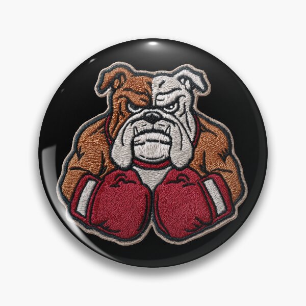 Item preview, Bulldog Patch Embroidery Fabric Stitched Patch designed and sold by HappyPatchClub.