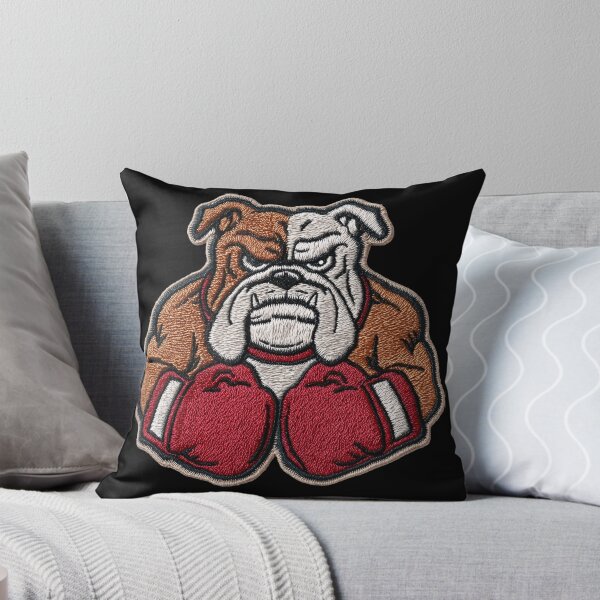 Item preview, Bulldog Patch Embroidery Fabric Stitched Patch designed and sold by HappyPatchClub.