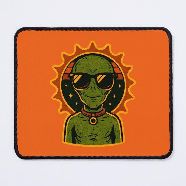 Item preview, Retro Cool Alien – Outer Space Vibes with Shades designed and sold by Adelberton.