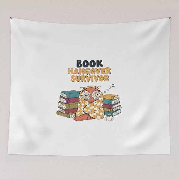 Item preview, Book Hangover Survivor Cozy Reading Design designed and sold by Rank Sol.