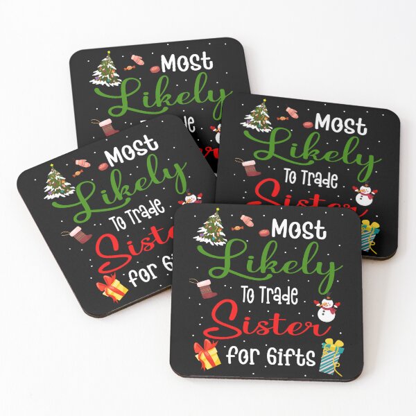 Artikelvorschau, Am ehesten tauscht man Schwester gegen Geschenke für die Familie zu Weihnachten entworfen und verkauft von rexalexisdoy.