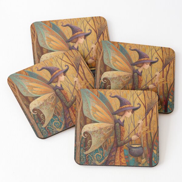 Item preview,  autumn fairy with butterfly wings designed and sold by thewandswant.