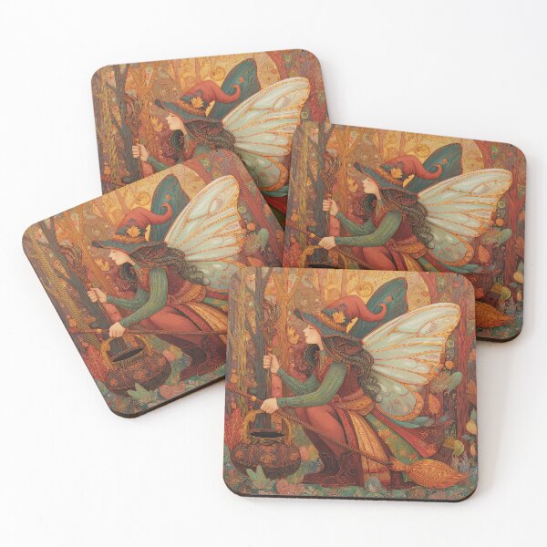 Item preview,  autumn fairy with butterfly wings,  designed and sold by thewandswant.