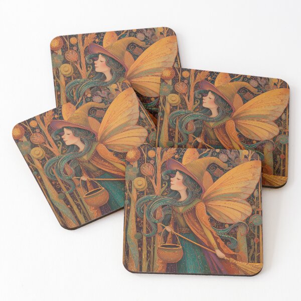 Item preview,  autumn fairy with butterfly wings, designed and sold by thewandswant.