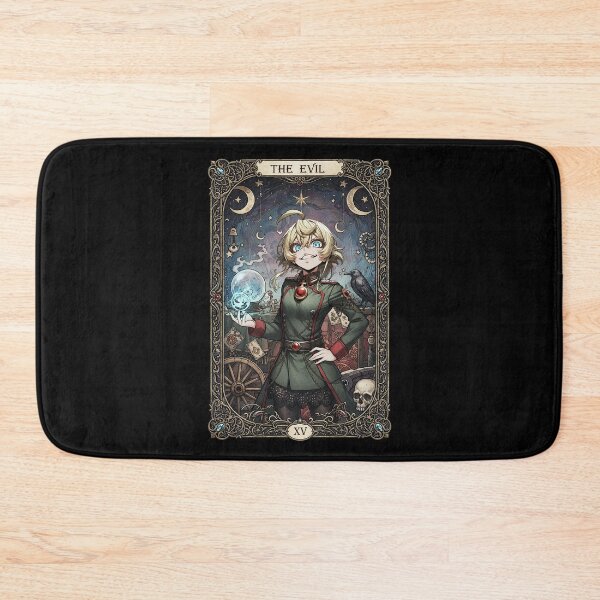 Item preview, Tanya Degurechaff Tarot Card Style designed and sold by MadShroomPrints.