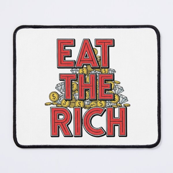 Item preview, Eat The Rich Gold Coins and Diamonds designed and sold by Owcomm.