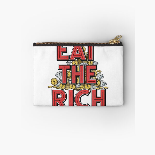 Item preview, Eat The Rich Gold Coins and Diamonds designed and sold by Owcomm.