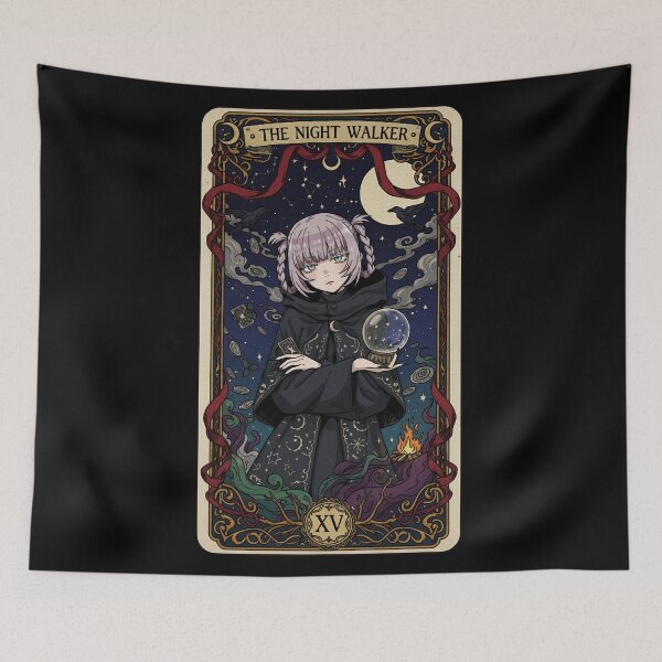 Item preview, Nazuna Nanakusa Tarot Card Style  designed and sold by MadShroomPrints.