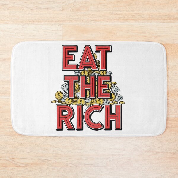 Item preview, Eat The Rich Gold Coins and Diamonds designed and sold by Owcomm.