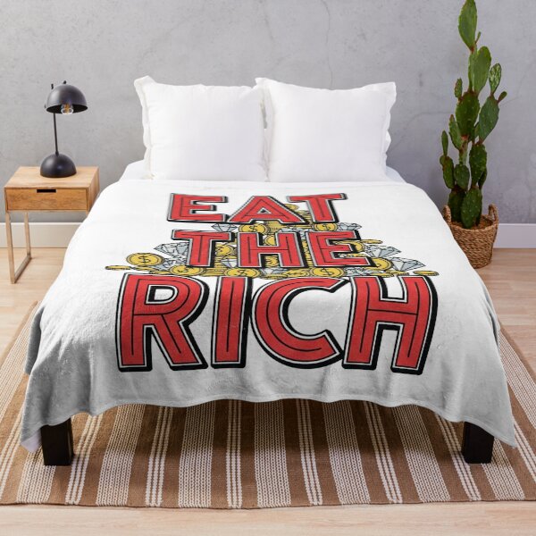 Item preview, Eat The Rich Gold Coins and Diamonds designed and sold by Owcomm.
