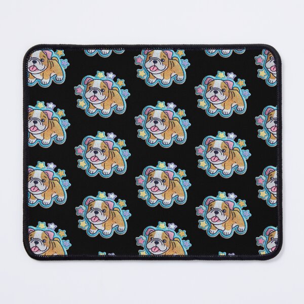 Item preview, Bulldog Patch Embroidery Fabric Stitched Patch designed and sold by HappyPatchClub.