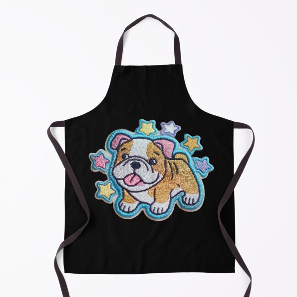 Item preview, Bulldog Patch Embroidery Fabric Stitched Patch designed and sold by HappyPatchClub.