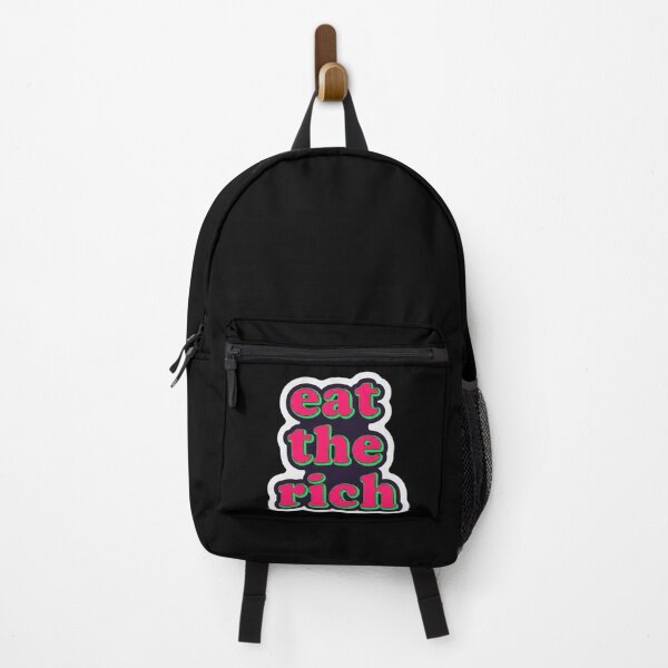Item preview, Eat The Rich Retro Bubble Text designed and sold by Owcomm.