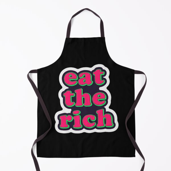 Item preview, Eat The Rich Retro Bubble Text designed and sold by Owcomm.