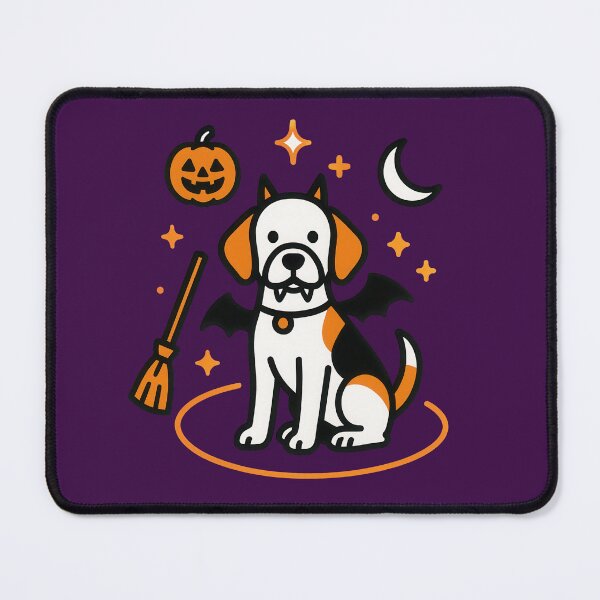 Item preview, Cute Halloween Beagle Dog Vector Art designed and sold by Flying Doggo.