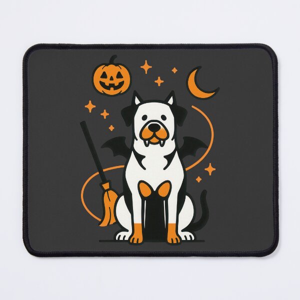 Item preview, Cute Halloween Rottweiler Dog Illustration designed and sold by Flying Doggo.