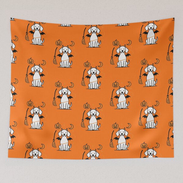 Item preview, Cute Halloween Dachshund Dog Vector Design designed and sold by Flying Doggo.