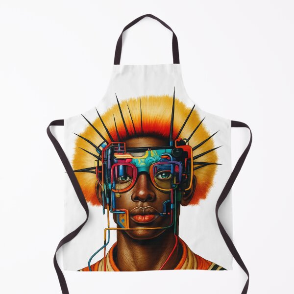 Item preview, Man as Artificial Intelligence (AI) with technology glasses designed and sold by point-of-sale.