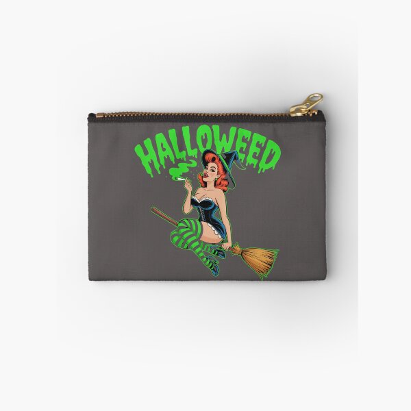 Item preview, The Halloweed Witch - Halloween Meets Cannabis Vibes designed and sold by RDRdesign.