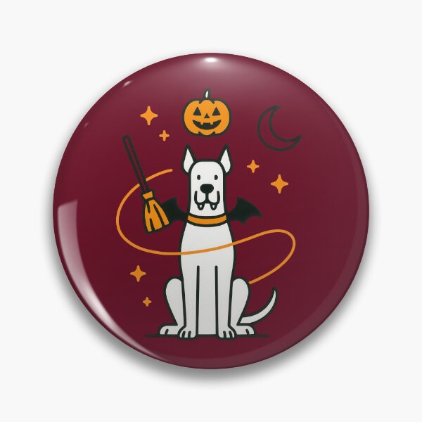 Item preview, Cute Halloween Great Dane Dog Illustration designed and sold by Flying Doggo.