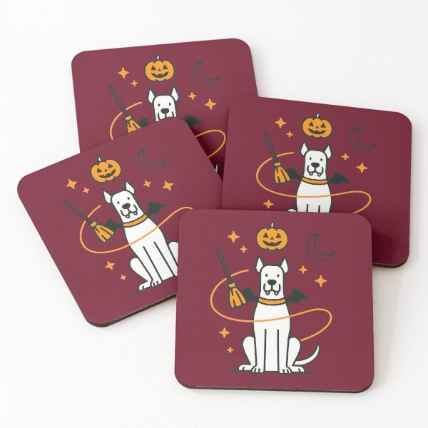 Item preview, Cute Halloween Great Dane Dog Illustration designed and sold by Flying Doggo.